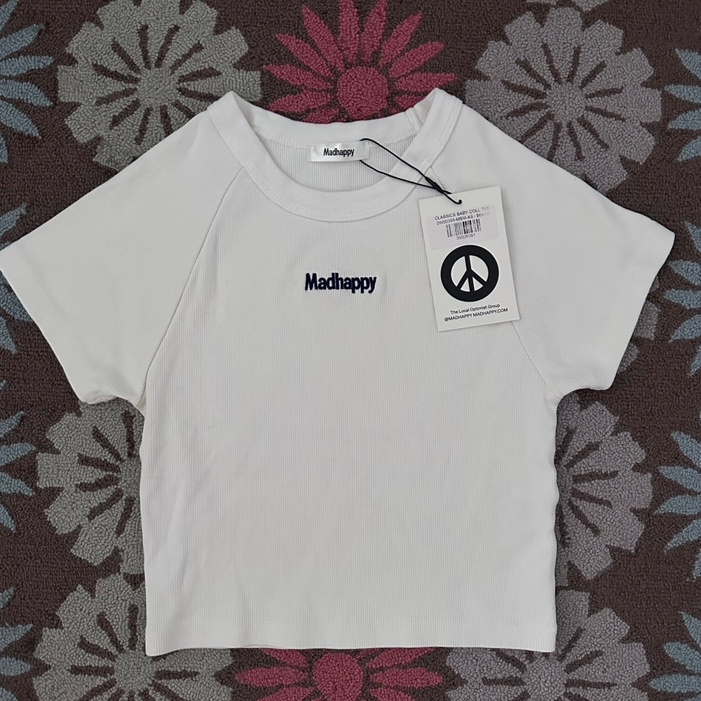 Madhappy Classics cropped baby doll tee